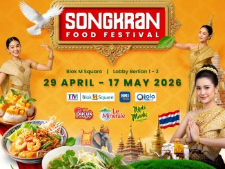 Songkran Food Festival di Blok M Square kuliner Thailand dan jajanan kekinian di Jakarta Lobby Berlian 1-3
