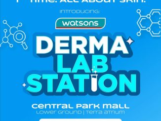 Watsons Derma Lab Station di Central Park Mall event skincare dengan rangkaian derma dan aktivitas skincare journey