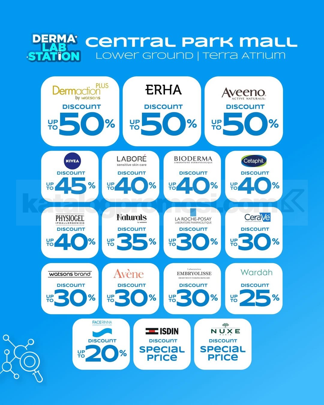 Watsons Derma Lab Station di Central Park Mall Watsons Derma Lab Station di Central Park Mall 1