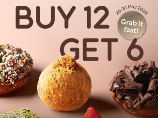 Promo Fore Donut EuFOREia Payday Buy 12 Get 6 Free untuk pembelian menu donut sampai 31 Mei 2026