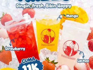 Promo Fritto Chicken NEW! FRIZZO mulai Rp. 11.000 minuman fresh rasa buah