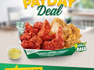 Promo Wingstop Payday Deal 10 Ayam Rp. 54.545 sampai 5 Juni 2026