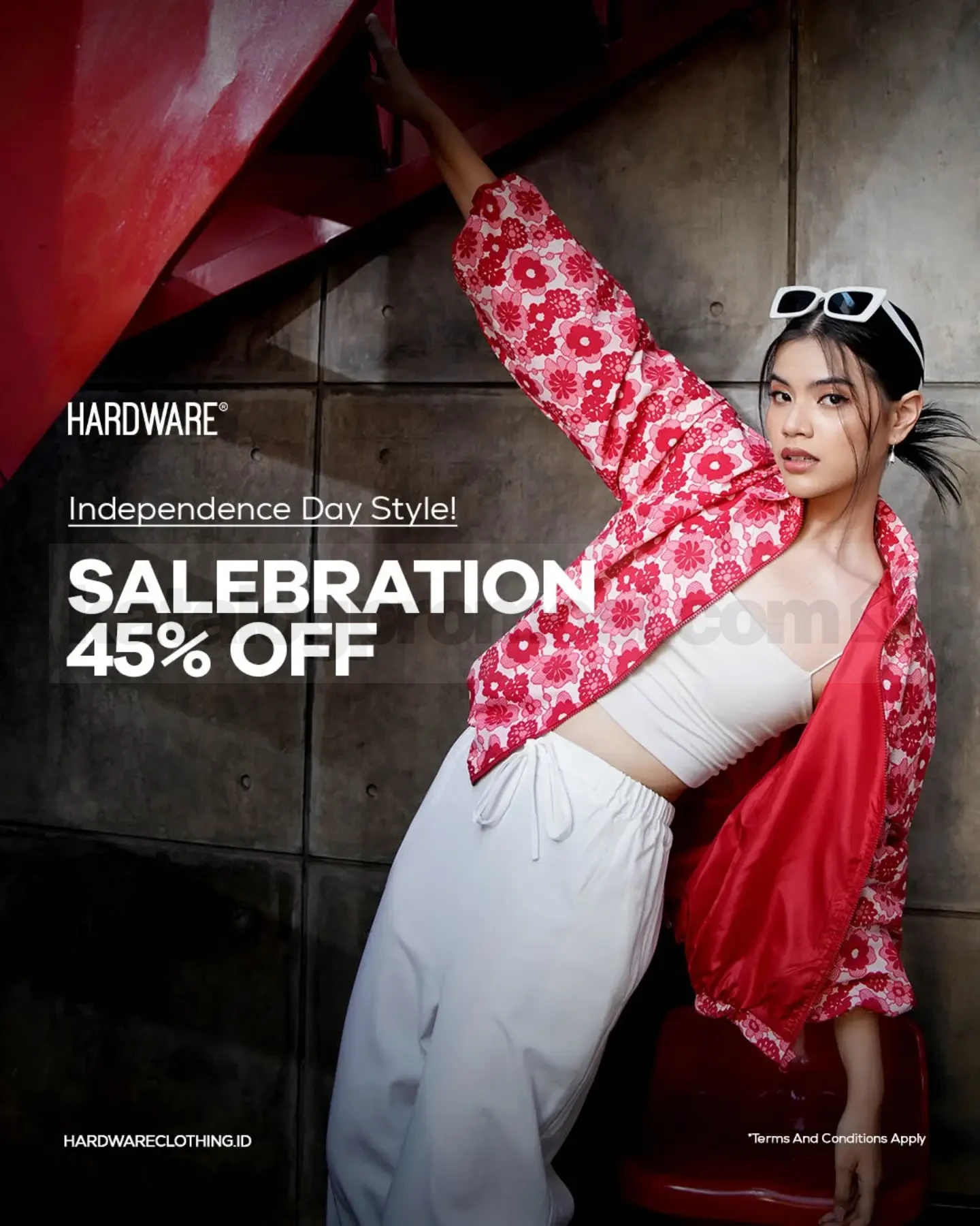 Promo Hardware Clothing SALEBRATION Diskon Hingga 45% Promo Hardware Clothing SALEBRATION Diskon Hingga 45% untuk koleksi fashion pilihan buatan Indonesia.