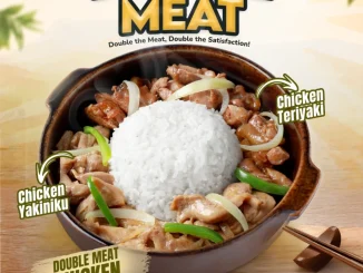 Promo HokBen NEW Hoka Double Meat mulai Rp. 54.546 dengan pilihan beef dan chicken