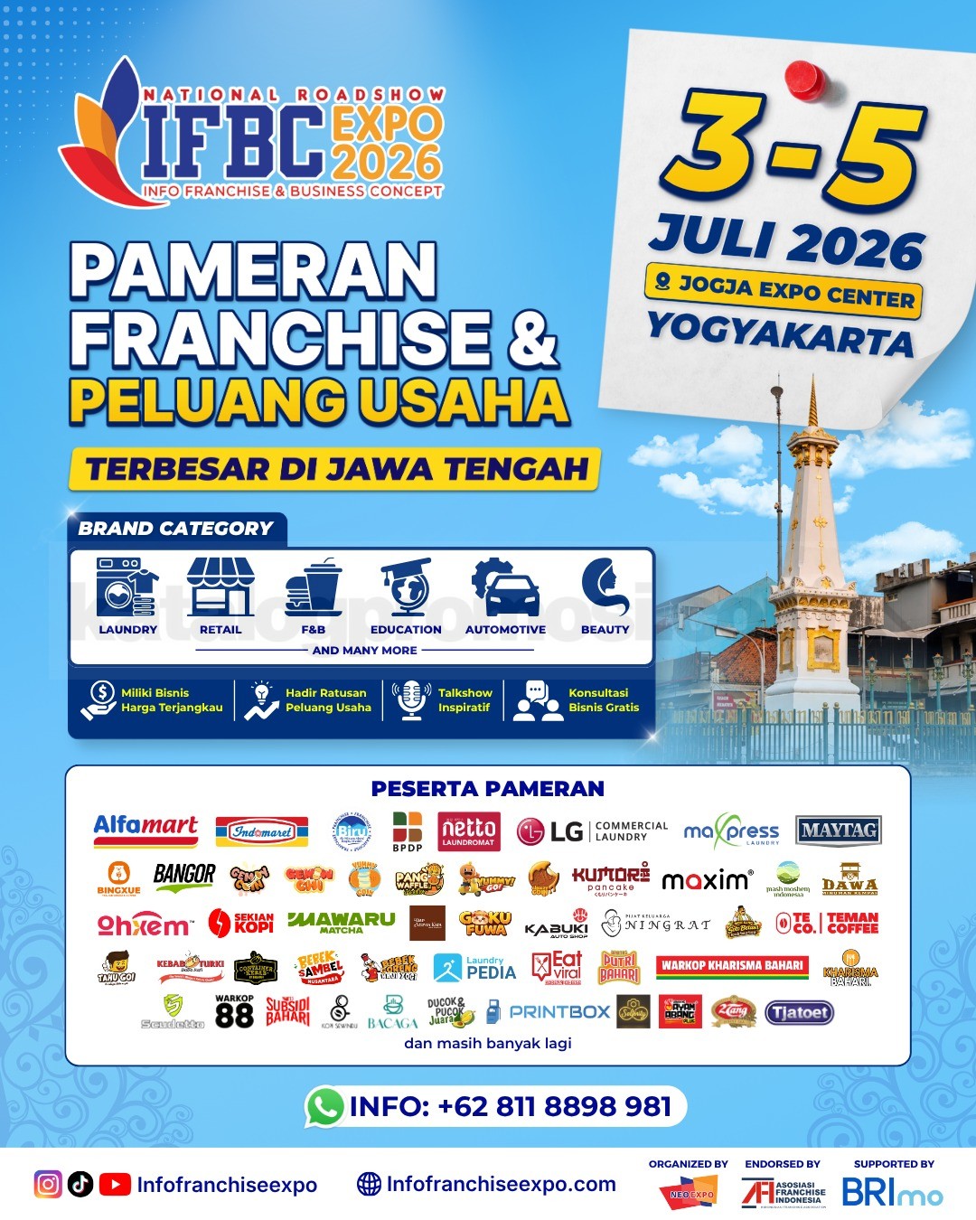 Info Franchise & Business Concept (IFBC) Expo 2026 Info Franchise & Business Concept (IFBC) Expo 2026