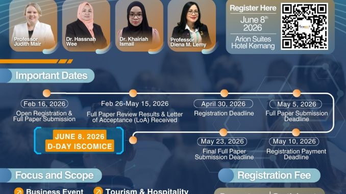 ISCOMICE 2026 - 4th International Scientific Conference of MICE