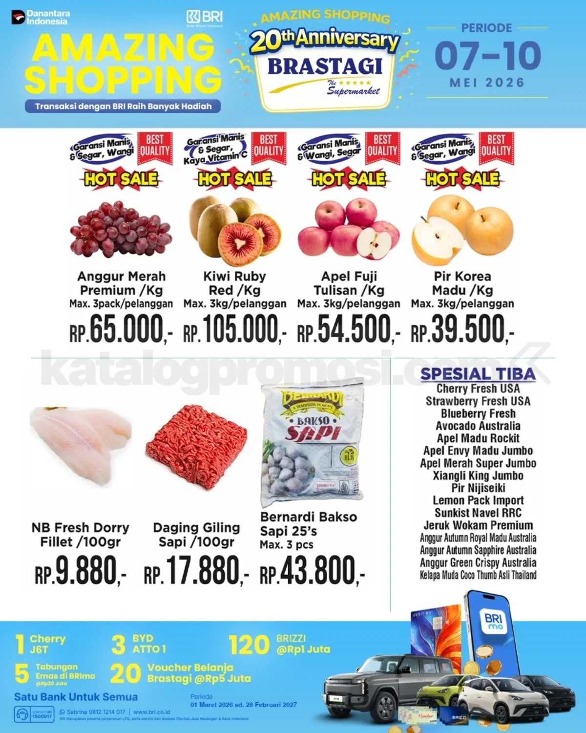 Promo JSM BRASTAGI SUPERMARKET Katalog Weekend 07-10 Mei 2026 Promo JSM BRASTAGI SUPERMARKET Katalog Weekend 07-10 Mei 2026