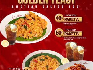 Promo Willton Paket Kwetiau Salted Egg mulai Rp. 40.000 dengan Ice Lemon Tea