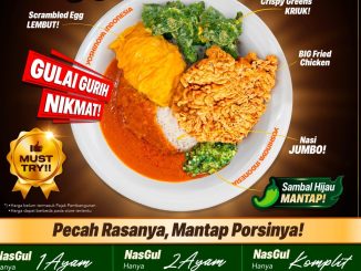 Promo Yoshinoya Nasi Gulai mulai Rp.47.000 dengan nasi jumbo dan BIG Fried Chicken