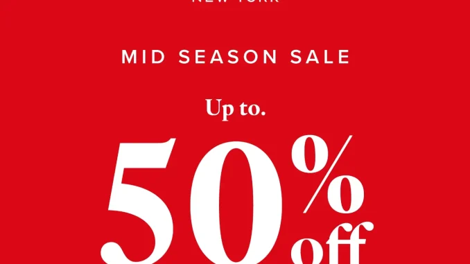 Promo Cole Haan Mid Season Sale diskon hingga 50% sepatu tas aksesoris