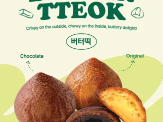 Promo Tous les Jours NEW! Buttertteok dessert chewy varian original dan chocolate