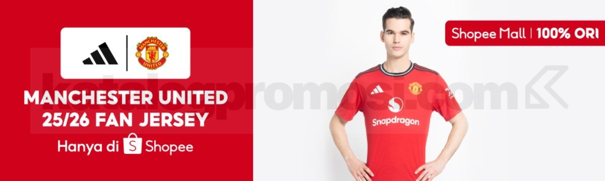 Promo adidas NEW! Manchester United 25/26 Jersey Ori Promo adidas NEW Manchester United 25/26 Jersey ori eksklusif Shopee
