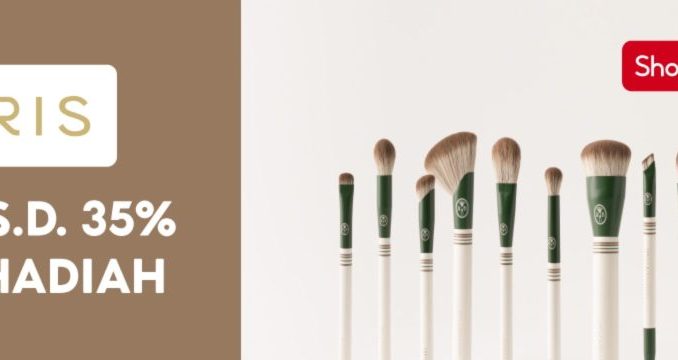 Promo Aeris Beaute Shopee diskon hingga 35% dan bonus gratis