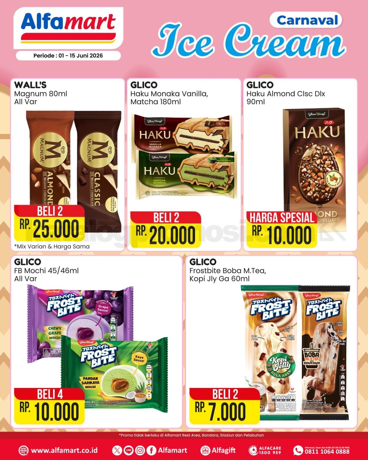 Promo Alfamart Carnaval Ice Cream 01-15 Juni 2026