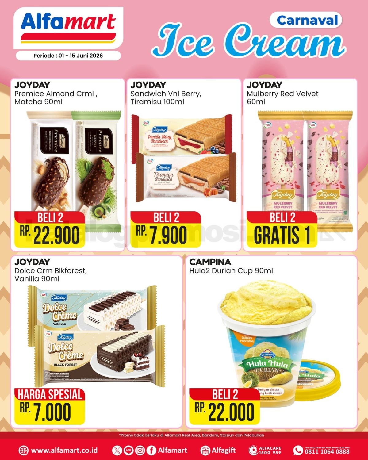 Promo Alfamart Carnaval Ice Cream 01-15 Juni 2026 Promo Alfamart Carnaval Ice Cream 01-15 Juni 2026 1