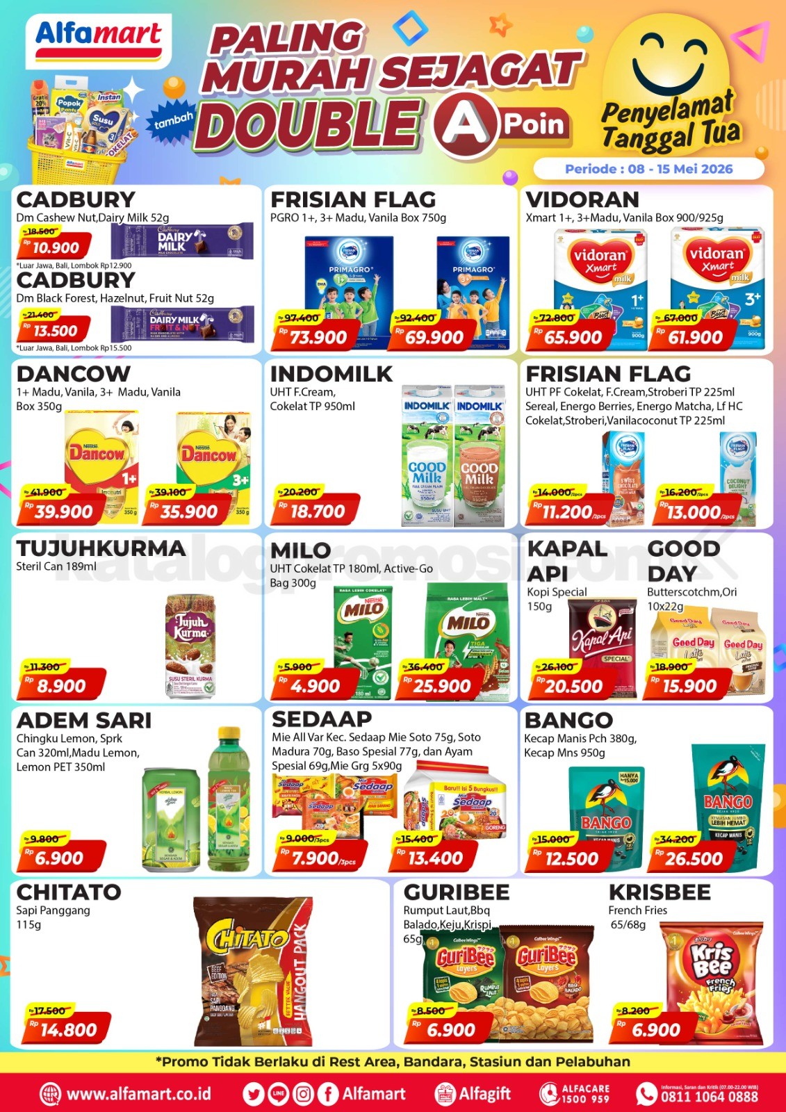 PROMO ALFAMART PALING MURAH SEJAGAT 08-15 Mei 2026