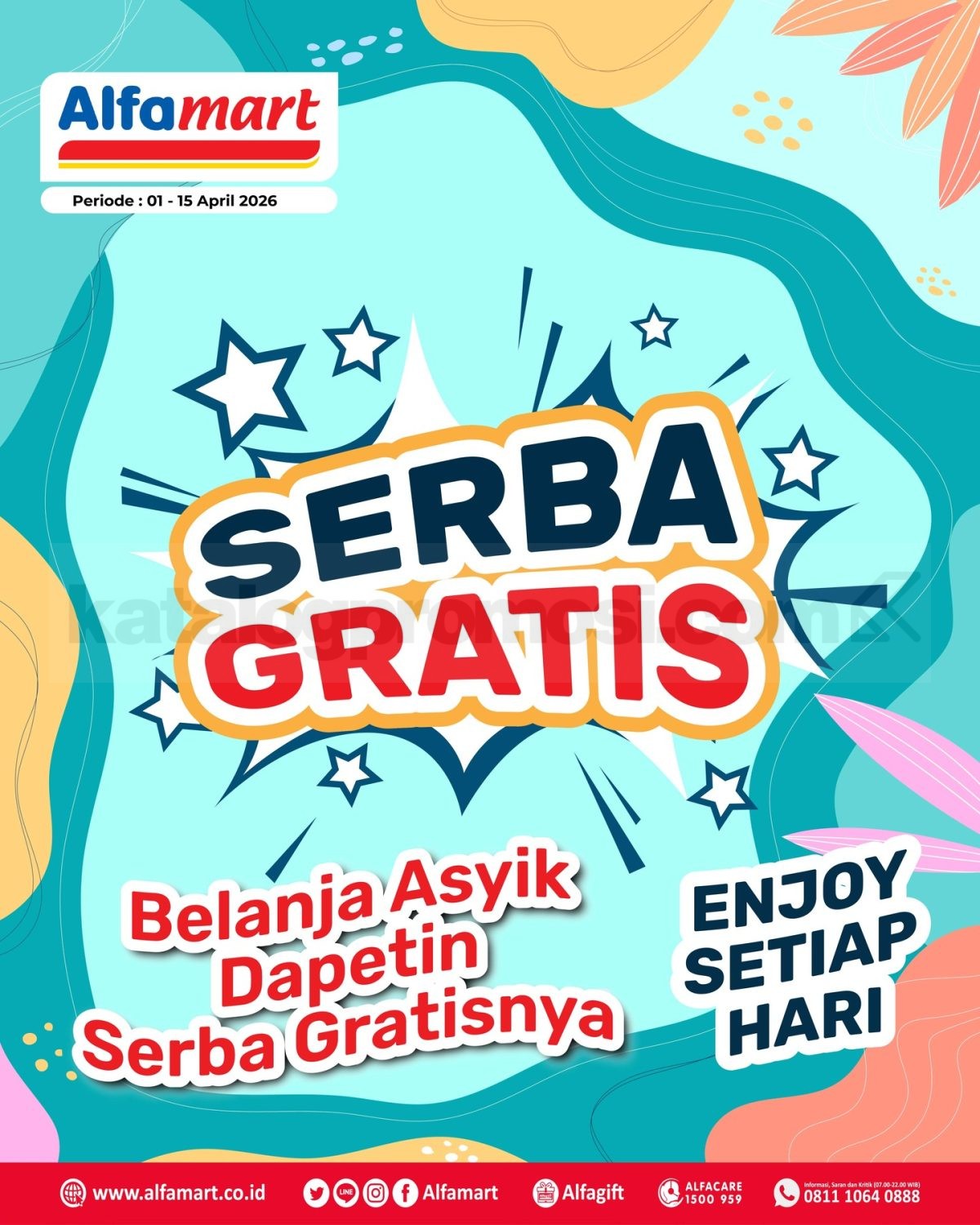 Promo Alfamart Serba Gratis 01-15 April 2026 Promo Alfamart Serba Gratis 01-15 April 2026