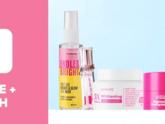 Promo Animate Paket Skincare Bundle gratis pouch pink rangkaian lengkap serum hingga moisturizer