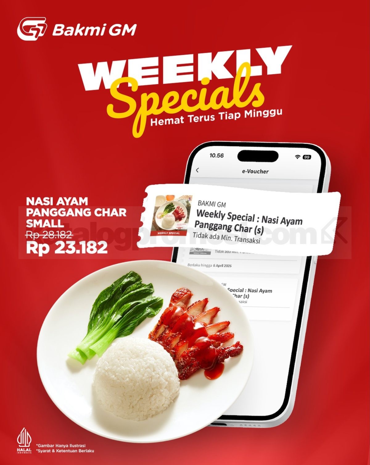 Promo Bakmi GM Weekly Specials mulai Rp. 17 ribu