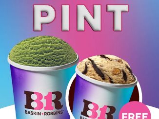 Promo Baskin Robbins Beli Quart Gratis Pint Rp. 660.000 dengan gratis Pint Mint Chocolate Chip atau Jamoca Almond Fudge