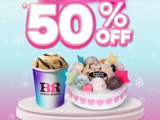 Promo Baskin Robbins Joyful June diskon 50% item kedua pint dan ice cake