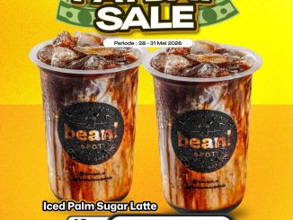 Promo Bean Spot Payday Sale Iced Palm Sugar Latte Rp. 10.000 di Alfamart