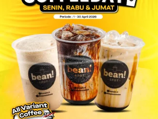Promo Beanspot Coffee Day Semua Varian Kopi Mulai Rp. 10.000 di outlet