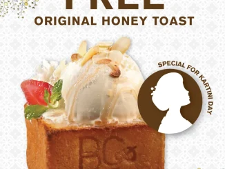 Promo Beatrice Quarters Kartini Day Gratis Honey Toast min Rp. 250.000 dapat Original Honey Toast gratis