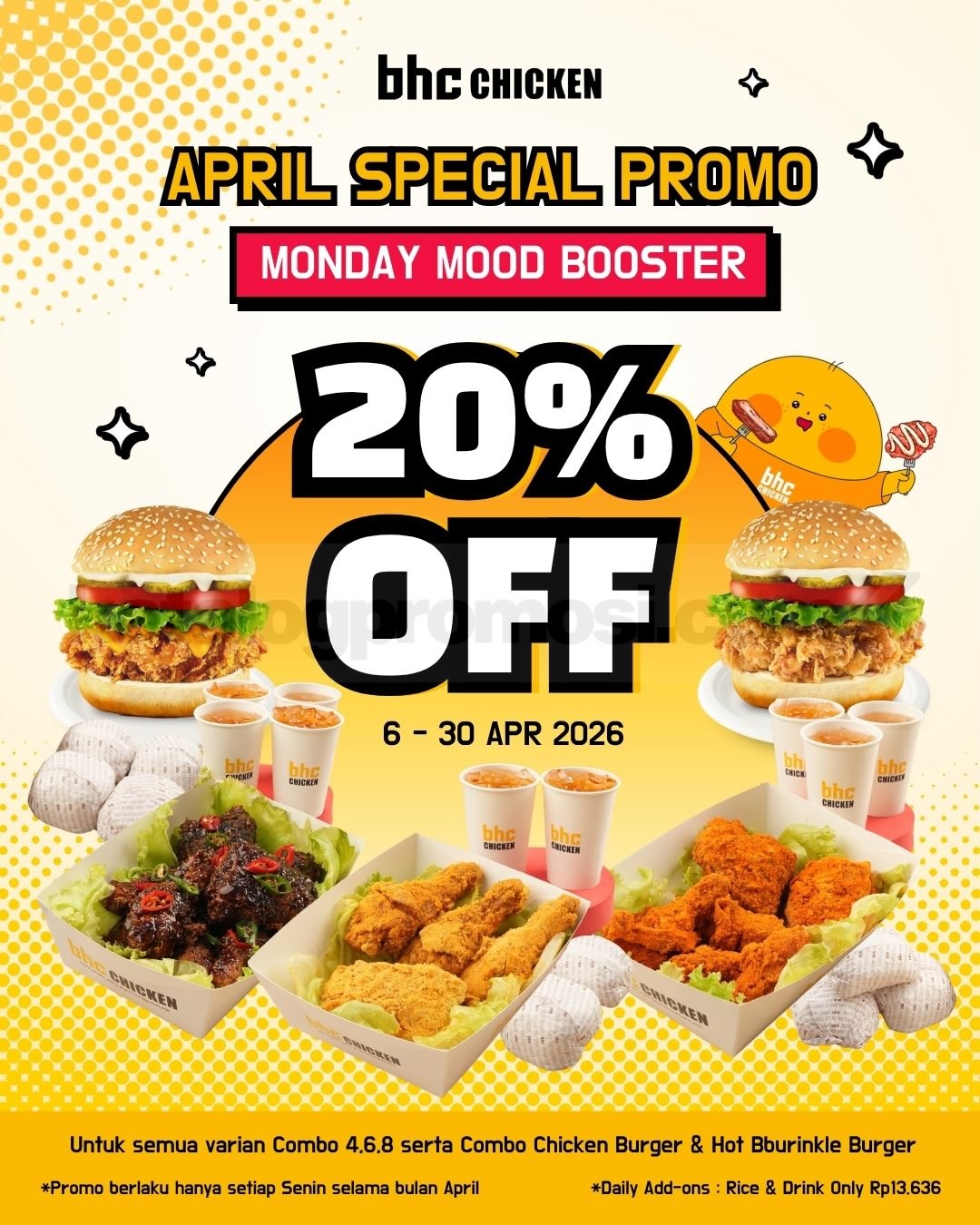 Promo BHC Chicken April Special Diskon Promo BHC Chicken April Special Diskon 1