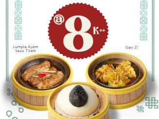 Promo Big Kong Dimsum Spesial Dimsum Deal mulai Rp. 8.000 dengan pilihan Gao Zi, Lumpia Ayam, dan Bakpao Kong