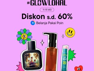 Promo Blibli GLOWLOKAL diskon hingga 60% untuk skincare dan bodycare pilihan