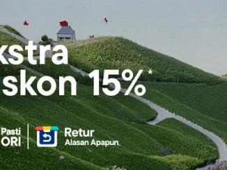 Promo Blibli Lokal Kalcer diskon 15% pengguna baru untuk produk sport dan fashion