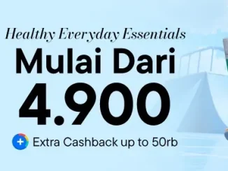 Promo Blibli Rabu Cantik Vitamin IPI mulai Rp. 4.900 dengan cashback hingga Rp. 50.000
