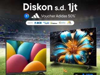 Promo Blibli TV Fair diskon hingga Rp. 1 juta plus voucher Adidas dan tukar tambah TV