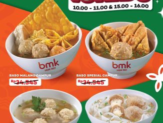 Promo BMK Baso O’Clock mulai Rp. 18 ribuan dengan pilihan menu baso favorit
