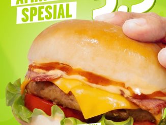 Promo Burger Bangor Amayzing 5.5 mulai Rp. 38.000 paket burger dan minuman hemat