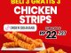 Promo CFC Day Beli 3 Gratis 3 Chicken Strips total 6 pcs berlaku setiap Rabu