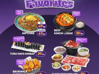 Promo Chadol Gujeolpan Menu Favorit BTS Diskon hingga 30% untuk berbagai pilihan menu BTS