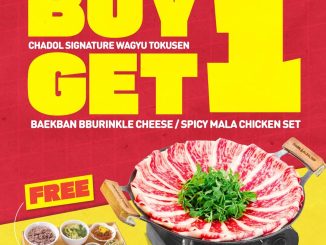 Promo Chadol Gujeolpan Payday Buy 1 Get 1 Wagyu Tokusen gratis Chicken Set