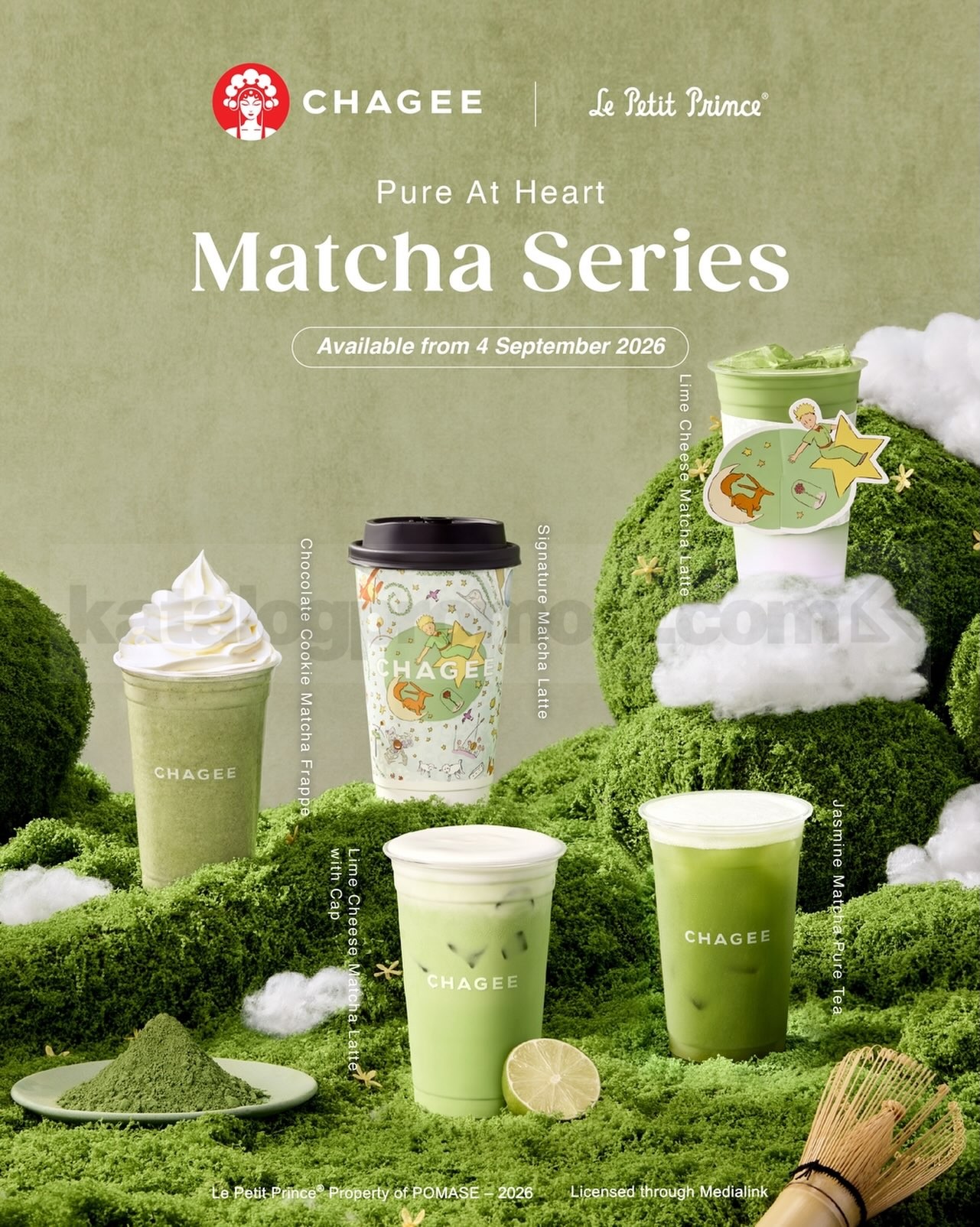 Promo CHAGEE Matcha Series x Le Petit Prince Mulai Rp. 89.000 Promo CHAGEE Matcha Series x Le Petit Prince dengan limited-edition bundle mulai Rp. 89.000.