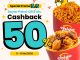 Promo Chigo x Flip Special 5.5 Cashback 50% pakai QRIS blu maksimal Rp. 25.000 di seluruh outlet
