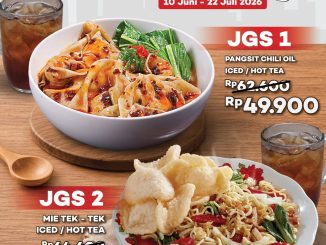 Promo Chopstix HUT Jakarta Paket Spesial mulai Rp. 49.900 dengan Pangsit Chili Oil atau Mie Tek-Tek dan minuman