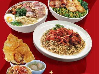 Promo Chopstix Upgrade Your Meal Rp. 14 ribu dapat Pangsit Jumbo dan Meatballs