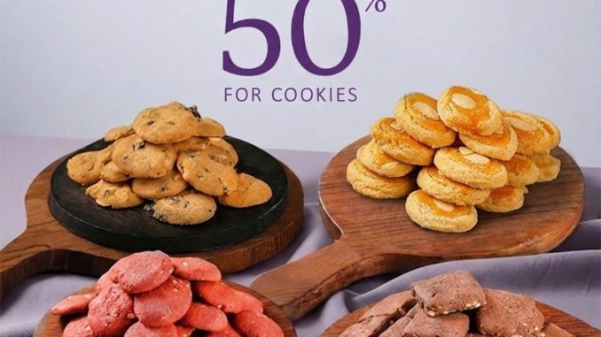 Promo Clairmont Diskon 50% Cookies Favorit periode 29 Maret - 5 Mei 2026