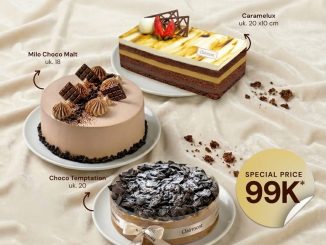 Promo Clairmont Flash Sale 4.4 Cake Rp. 99.000 pilihan cake favorit