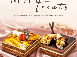 Promo Clairmont May Treats Cake Diskon 50% untuk Caramelux dan Choco Salted Caramel harga Rp. 139.500