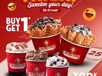 Promo Cold Stone Payday Buy 1 Get 1 Ice Cream periode Mei 2026