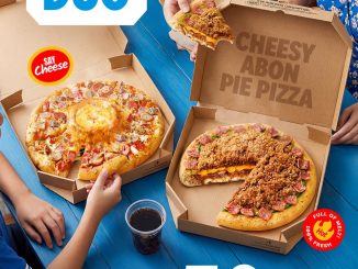Promo Domino's Papi Duo 2 Medium Pizza Rp. 50.000 untuk gathering dan makan ramean