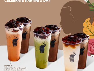 Promo Dum Dum Thai Drinks Kartini Paket 2 Minuman Rp. 55.000 periode 21 – 30 April 2026 berlaku di seluruh outlet Dum Dum Thai Drinks