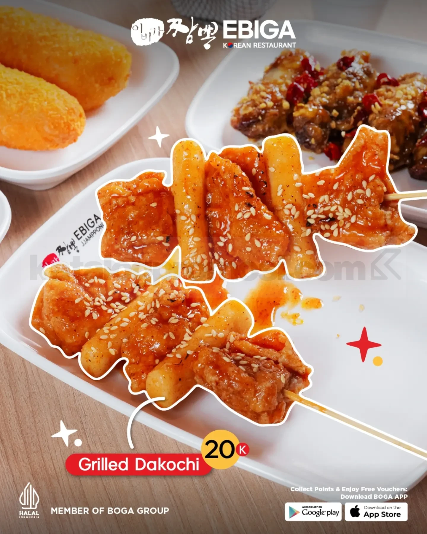 Promo Ebiga Korean Street Bites, Jajanan Korea Mulai Rp. 20.000 Promo Ebiga Korean Street Bites, Jajanan Korea Mulai Rp. 20.000 2